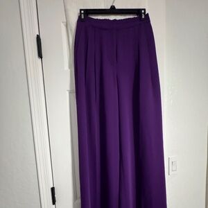 Express Stylist Wide Leg Pants - Violet TALL